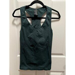 Ghost Flower‎ | WOOD Pioneer Seamless Yoga Tank Emerald Green L/XL